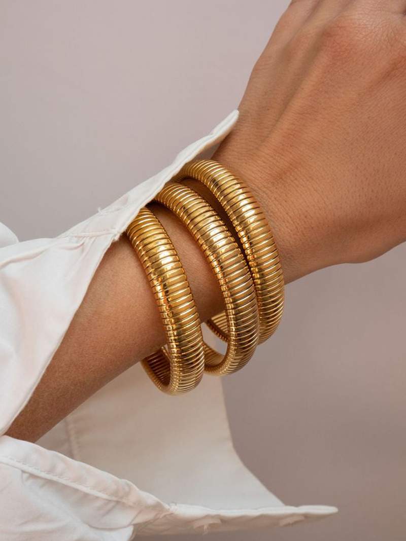 Novaya | Ribbed Bracelet