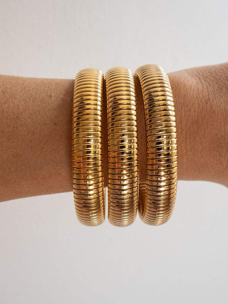 Novaya | Ribbed Bracelet