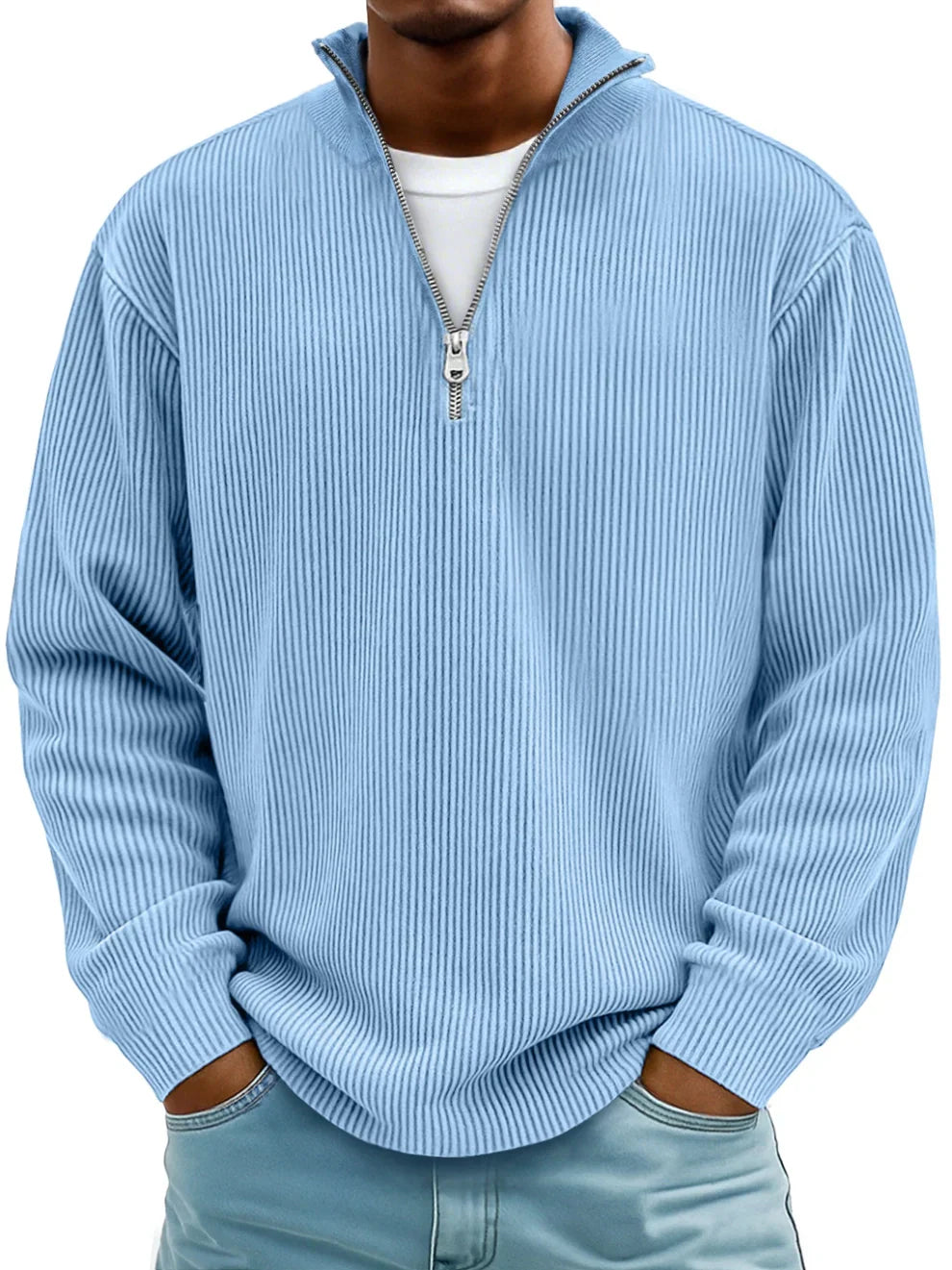 Novaya | Oliver Half-Zip Sweater