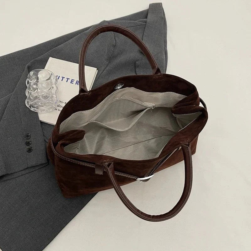 Novaya | Amelia Suede Bag
