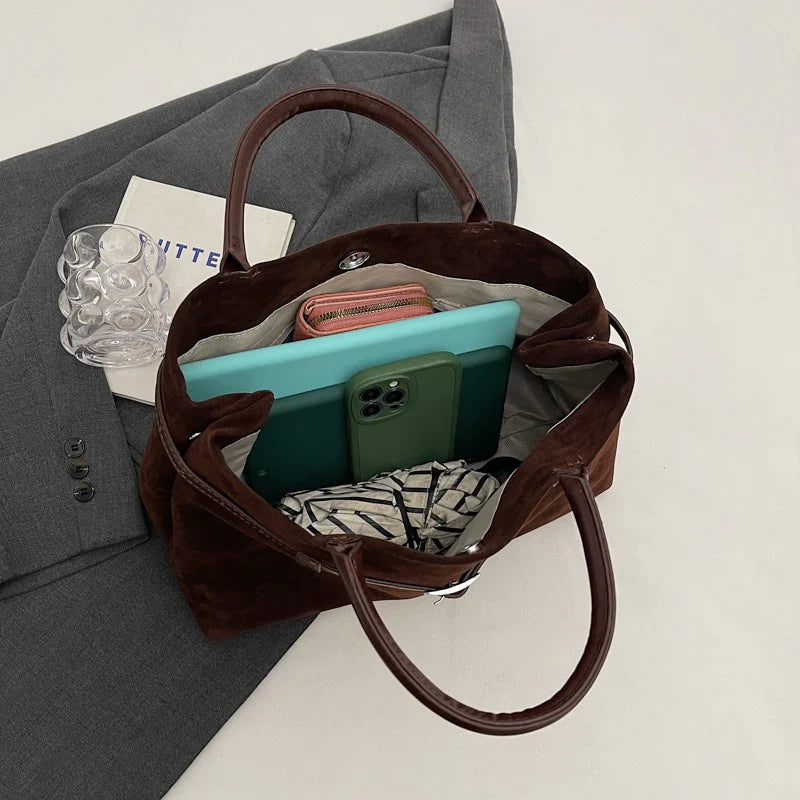 Novaya | Amelia Suede Bag