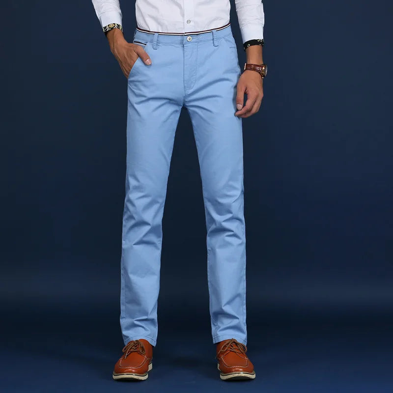 Novaya | Casual Chino Trousers