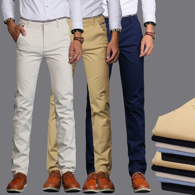 Novaya | Casual Chino Trousers