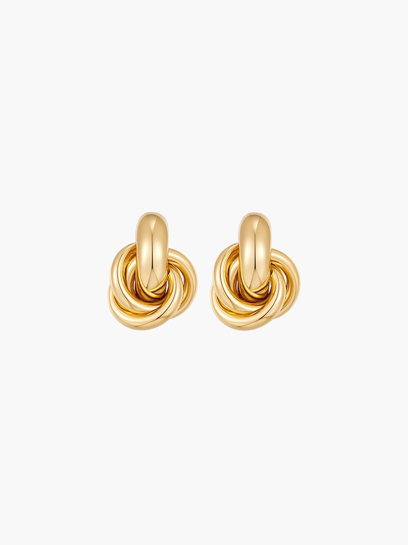 Novaya | Knot Earrings
