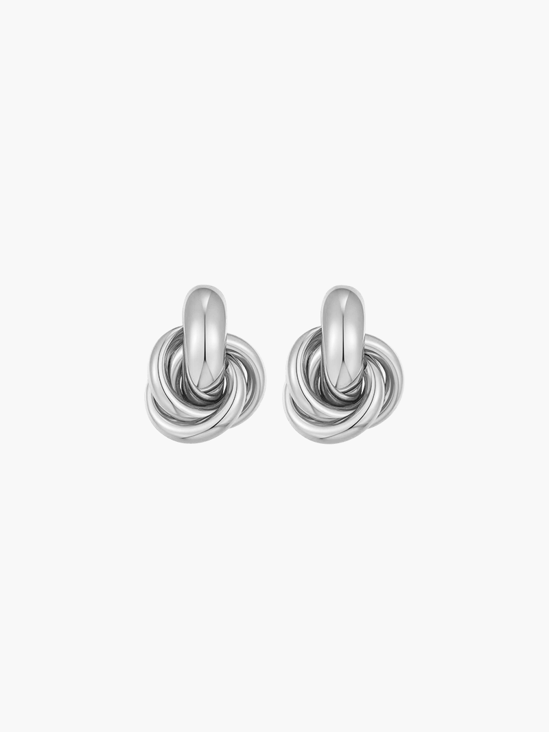 Novaya | Knot Earrings