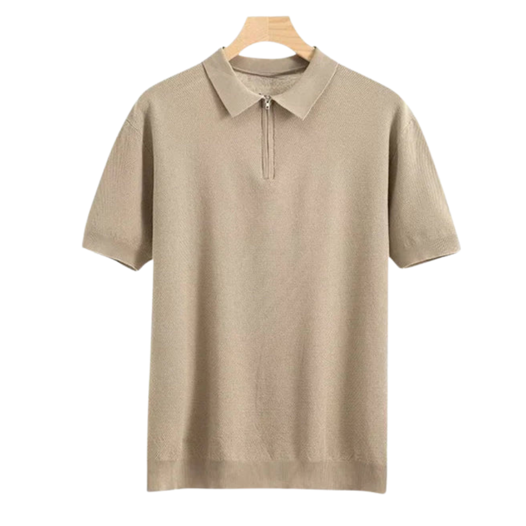 Novaya | Coastal Zip Polo