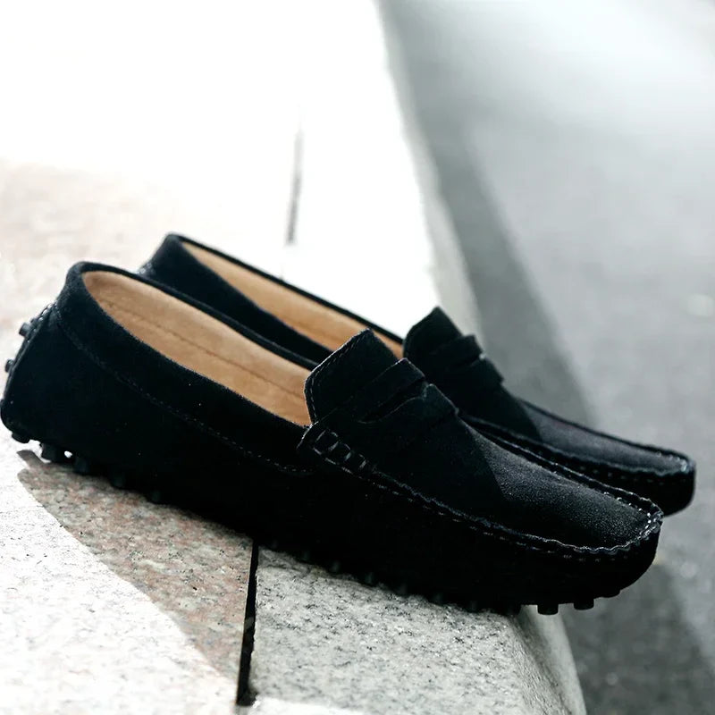 Novaya | Casual Suede Loafers