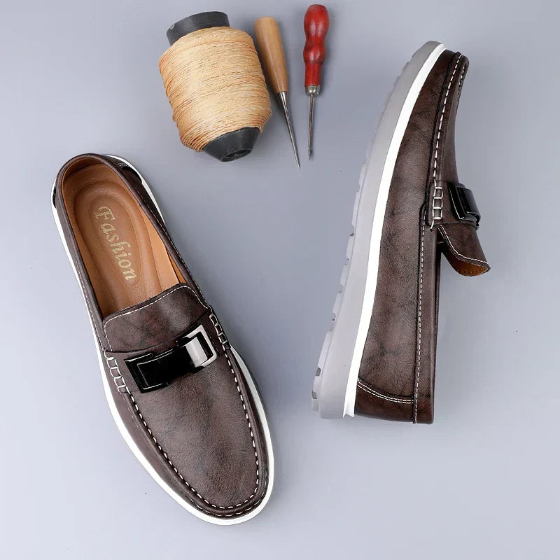 Novaya | Leather Loafers