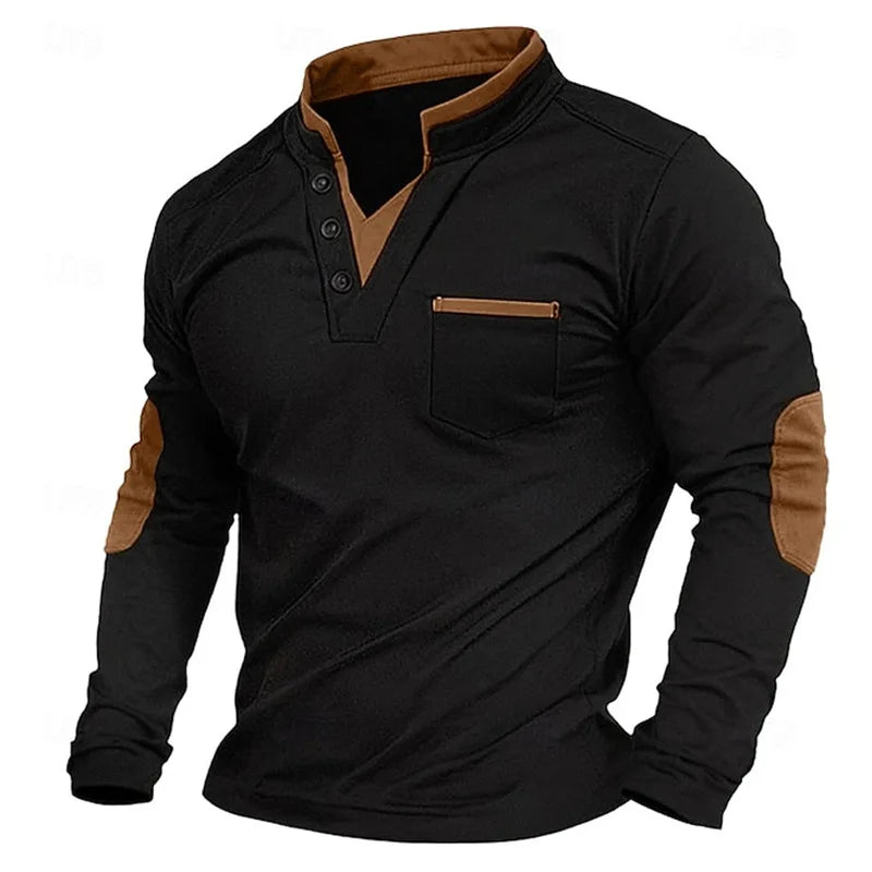 Novaya | Lucas V-Neck Sweatshirt