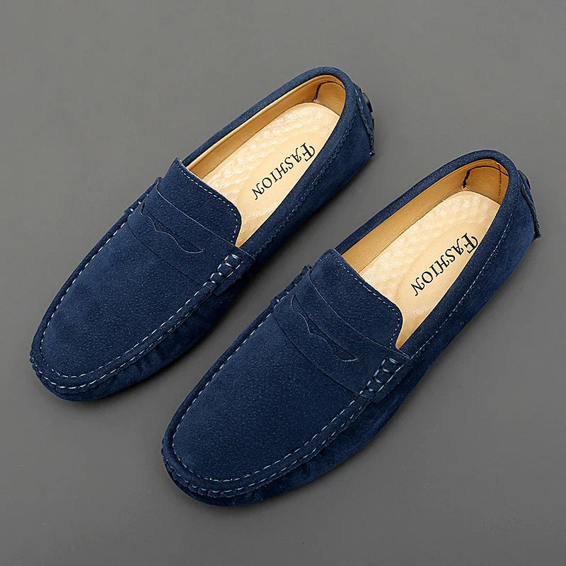 Novaya | Suede Loafers