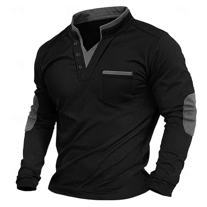 Novaya | Lucas V-Neck Sweatshirt