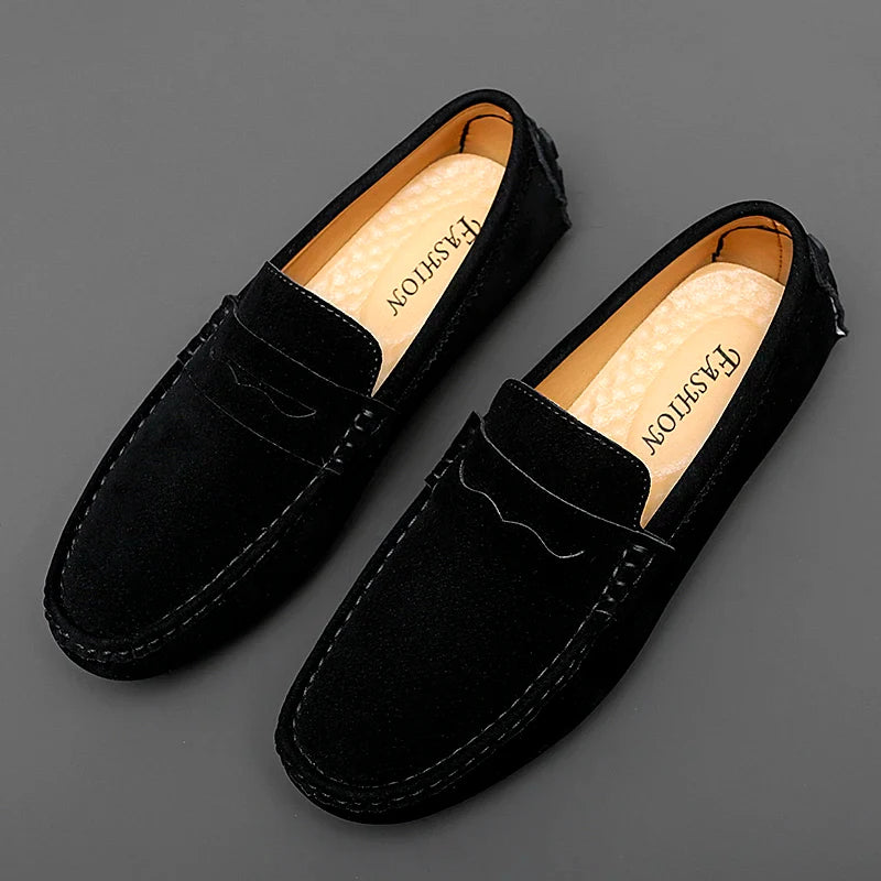 Novaya | Suede Loafers