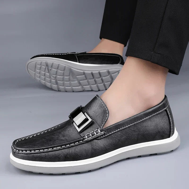 Novaya | Leather Loafers