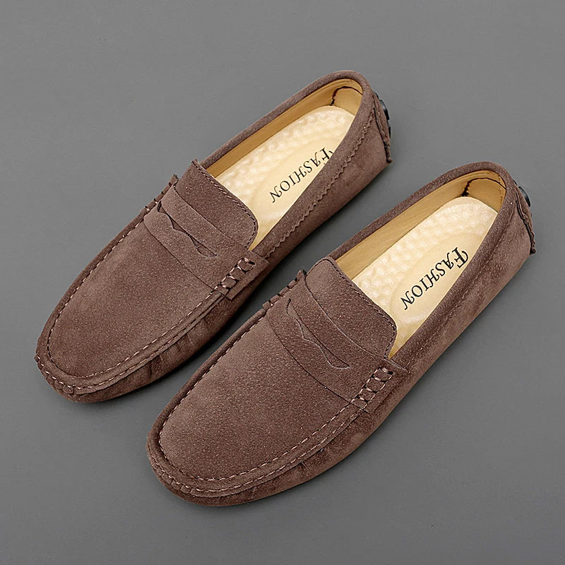 Novaya | Suede Loafers