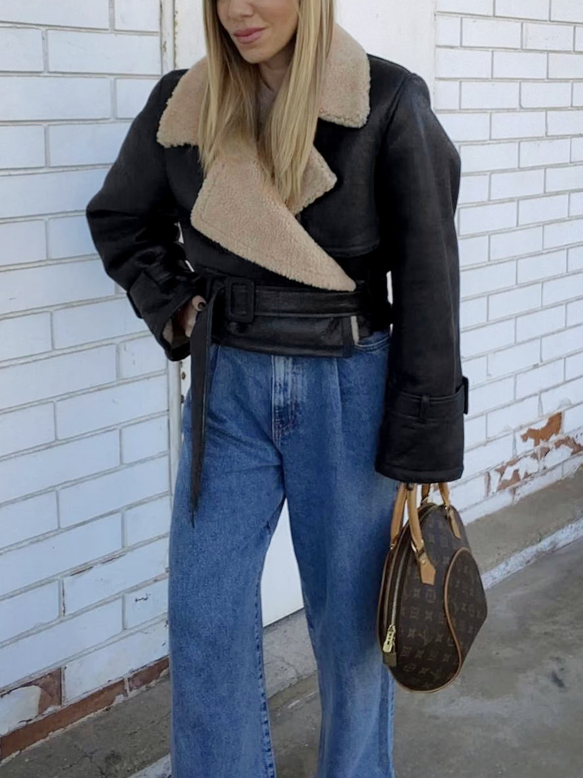 Novaya | Sherpa Bomber Jacket