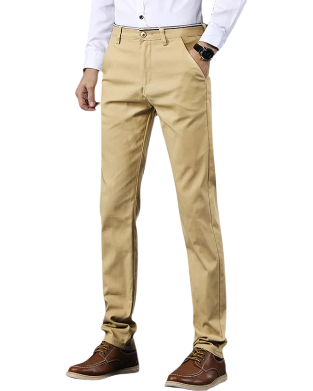 Novaya | Casual Chino Trousers