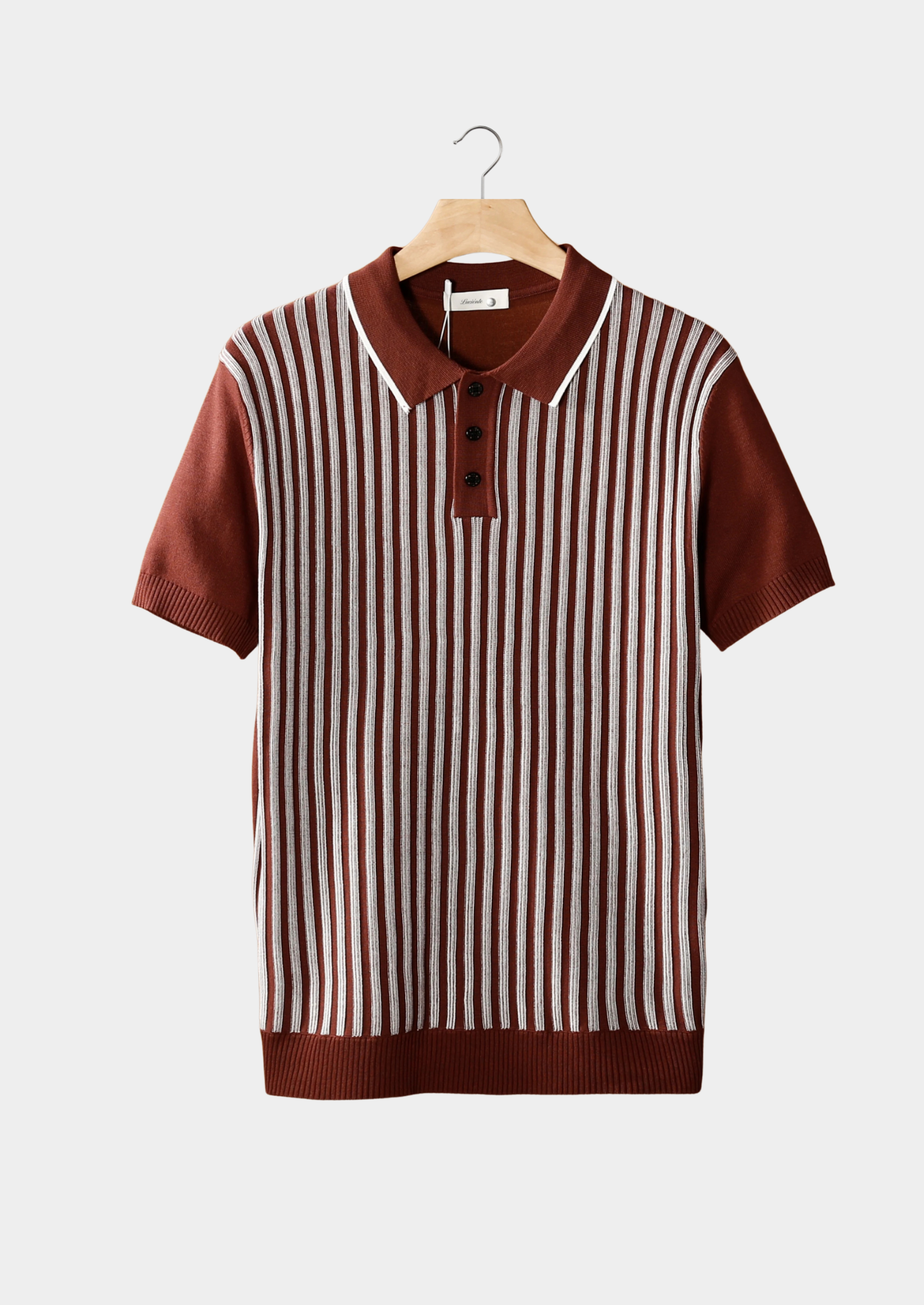 Novaya | Vertical Stripe Polo