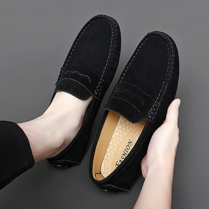 Novaya | Suede Loafers