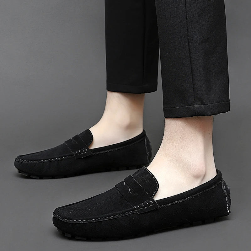 Novaya | Suede Loafers