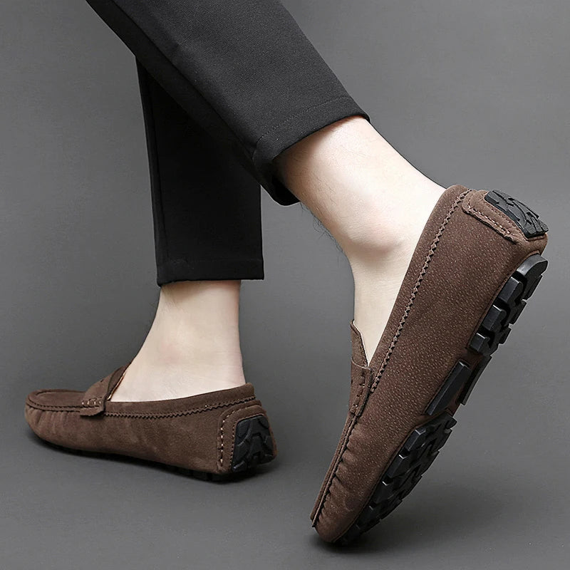 Novaya | Suede Loafers
