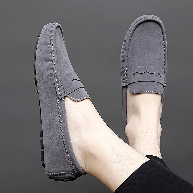 Novaya | Suede Loafers