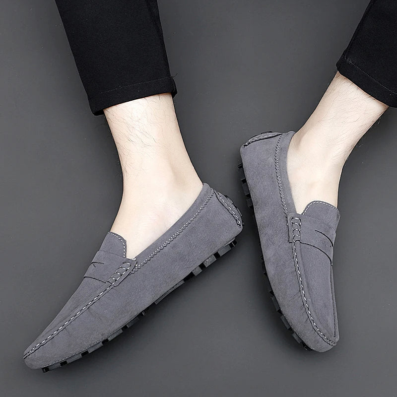 Novaya | Suede Loafers