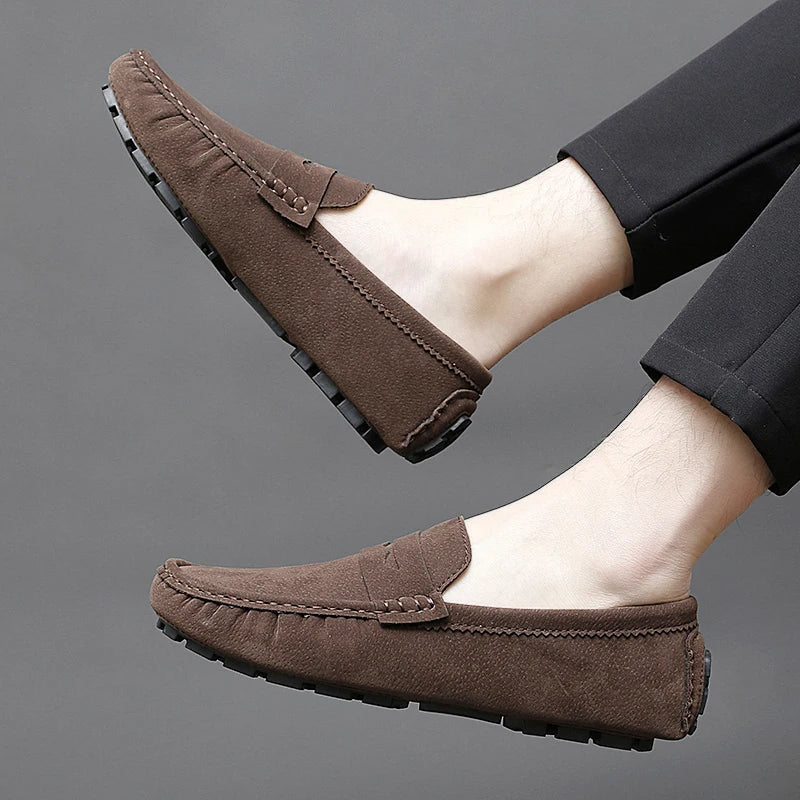 Novaya | Suede Loafers