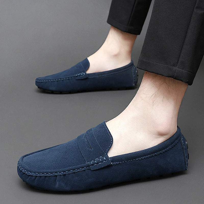 Novaya | Suede Loafers