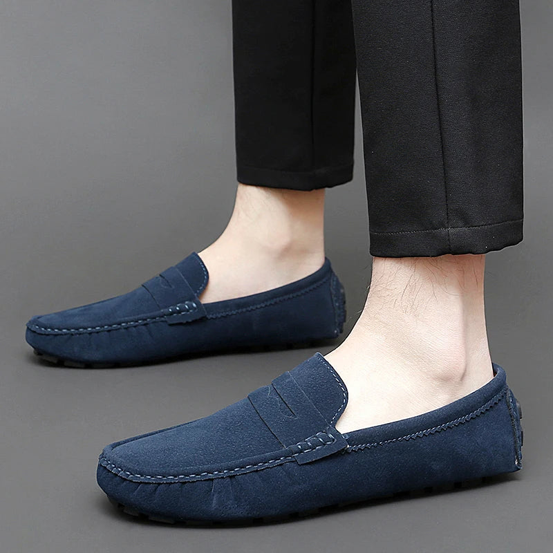 Novaya | Suede Loafers