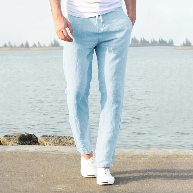 Novaya | Timeless Linen Pants