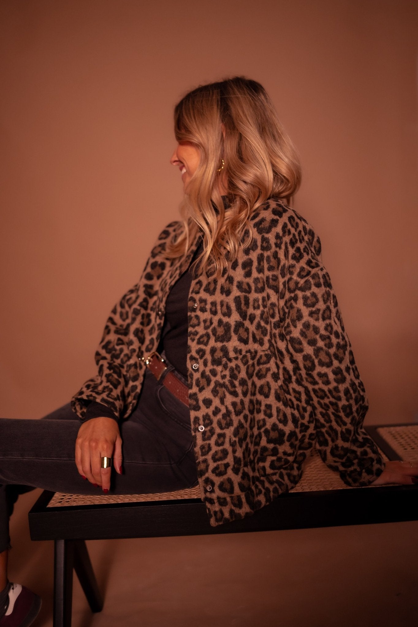 Novaya | Leopard Bomber Jacket